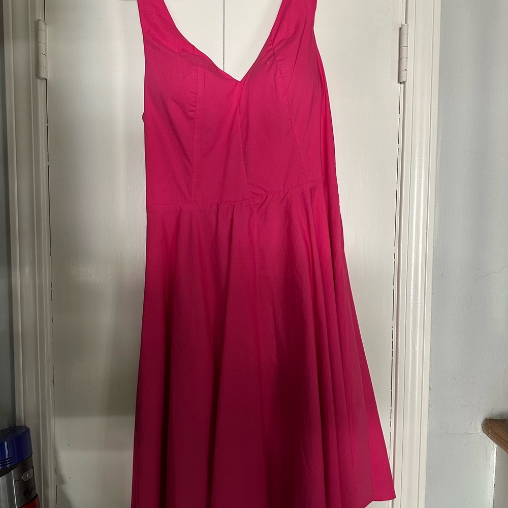 Vineyard Vines Elegant Pink Sleeveless Dress
